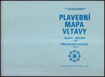 Plavební mapa Vltavy