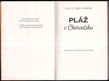 Julie Caplin: Pláž v Chorvatsku