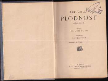 Émile Zola: Plodnost = (Fécondité)