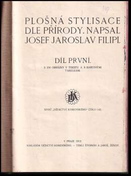 Josef Jaroslav Filipi: Plošná stylisace dle přírody