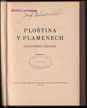 Josef Filgas: Ploština v plamenech
