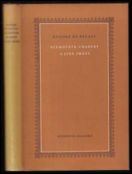 Honoré de Balzac: Plukovník Chabert a jiné prózy