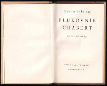 Honoré de Balzac: Plukovník Chabert