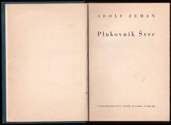 Adolf Zeman: Plukovník Švec