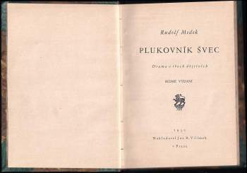 Rudolf Medek: Plukovník Švec