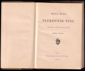 Rudolf Medek: Plukovník Švec