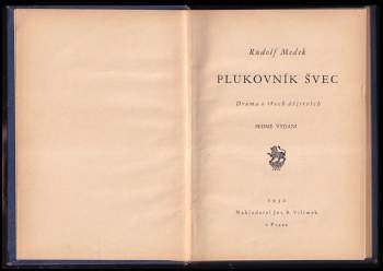 Rudolf Medek: Plukovník Švec