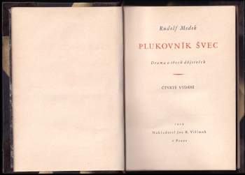 Rudolf Medek: Plukovník Švec
