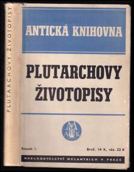 Plutarchovy Životopisy