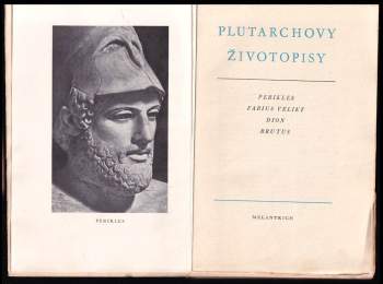 Plútarchos: Plutarchovy Životopisy