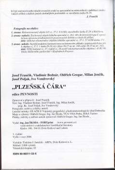 Josef Frančík: Plzeňská čára