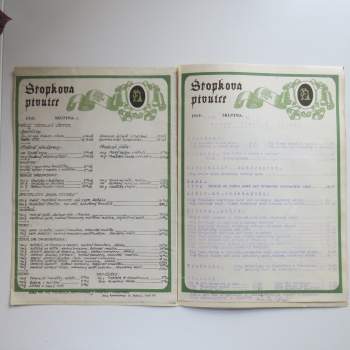 Plzeňská pivnice Brno z roku 1983