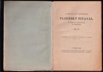 Jaroslav Schiebl: Plzeňský Pitaval