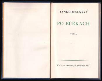Janko Jesenský: Po búrkach