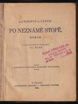 Lawrence L Lynch: Po neznámé stopě