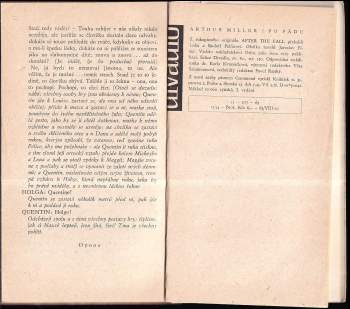 Arthur Miller: Po pádu