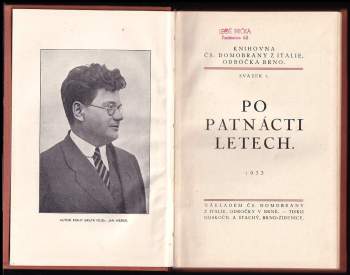 Jan Weber: Po patnácti letech