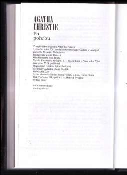Agatha Christie: Po pohřbu