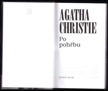 Agatha Christie: Po pohřbu