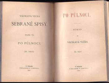 Václav Vlček: Po půlnoci