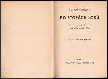 Ferdynand Antoni Ossendowski: Po stopách losů