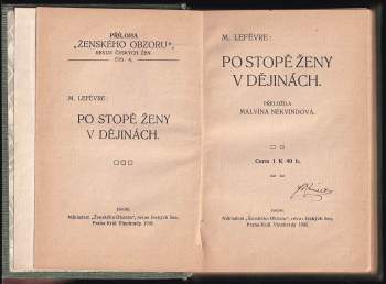 M Lefèvre: Po stopě ženy v dějinách