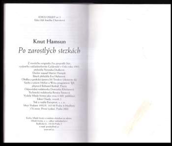 Knut Hamsun: Po zarostlých stezkách