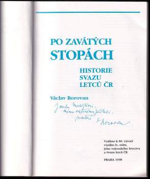 Václav Borovan: Po zavátých stopách