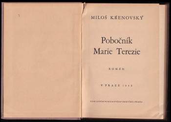 Miloš Křenovský: Pobočník Marie Terezie