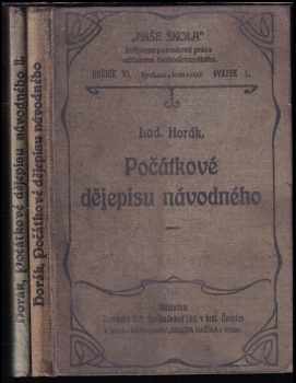Ladislav Horák: Počátkové dějepisu návodného na škole národní