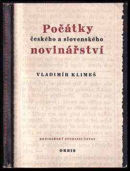 Počátky českého a slovenského novinářství