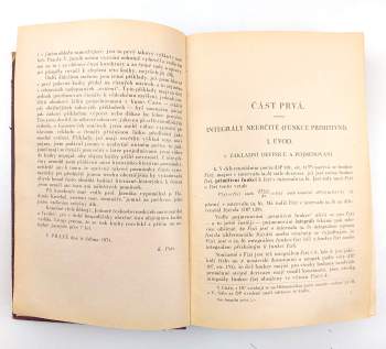 Vojtěch Jarník: Počet integrální