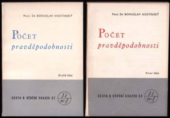 Bohuslav Hostinský: Počet pravděpodobností