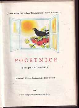 Gustav Kníže: Početnice pro 1. ročník