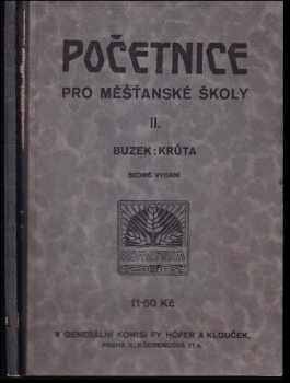 Josef Krůta: Početnice pro měšťanské školy
