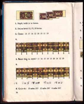 Gustav Kníže: Početnice pro první postupný ročník