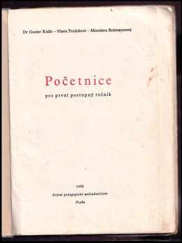 Gustav Kníže: Početnice pro první ročník