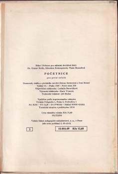 Gustav Kníže: Početnice pro první ročník