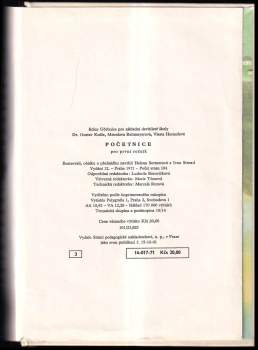 Gustav Kníže: Početnice pro první ročník