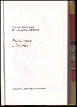 Maryna Klimentová: Pochoutky z brambor