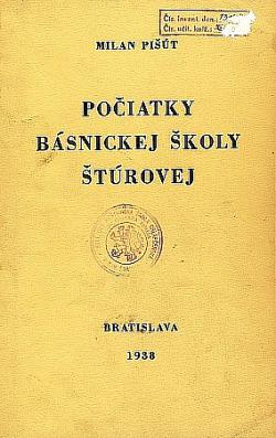 Počiatky básnickej školy Štúrovej