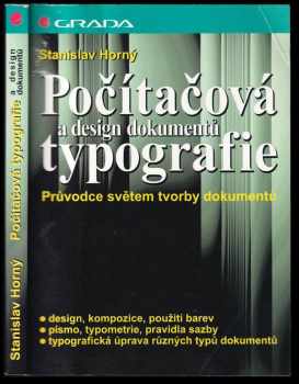 Počítačová typografie a design dokumentů