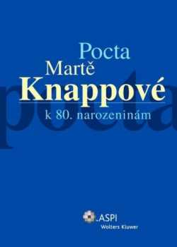 Pocta Martě Knappové k 80. narozeninám