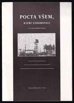 Pocta všem, kteří vzdorovali