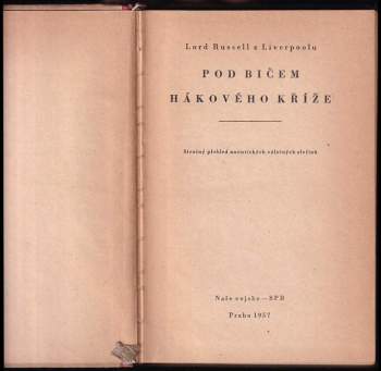 Edward Frederick Langley Russell Russell of Liverpool: Pod bičem hákového kříže