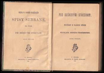 Václav Beneš-Třebízský: Pod doškovými střechami
