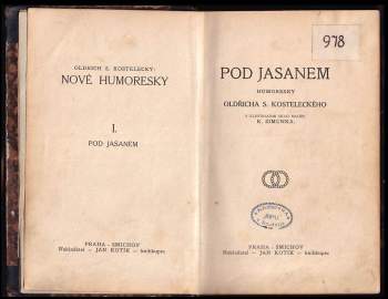 Oldřich S Kostelecký: Pod jasanem