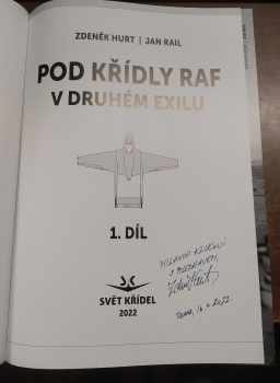 Zdeněk Hurt: Pod křídly RAF v druhém exilu