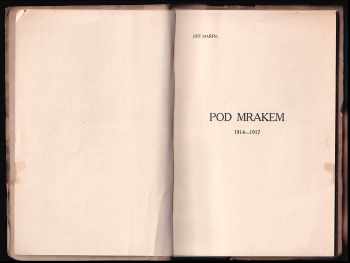 Ferdinand Písecký: Pod mrakem