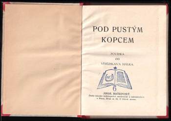 Vítězslav Hálek: Pod pustým kopcem